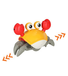 Crab interactiv pentru copii cu miscare si sunet rosu