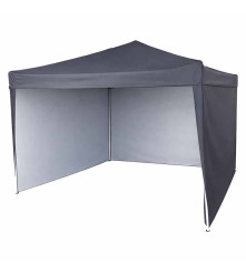 Pavilion gradina pliabil LUARO 3x3 m negru