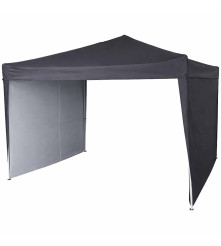 Pavilion gradina pliabil LUARO 3x3 m negru