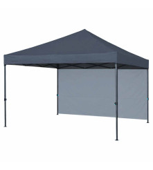 Pavilion gradina pliabil LUARO 3x3 m negru