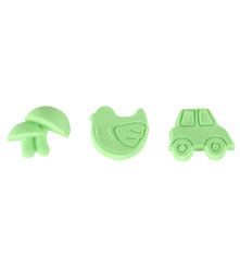 Nisip senzorial pentru copii 1 kg culoare verde verde
