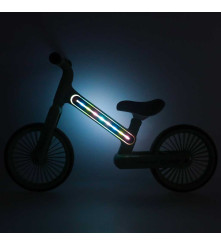 Bicicleta fara pedale cu LED Trike Fix Glow verde