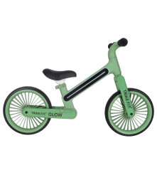 Bicicleta fara pedale cu LED Trike Fix Glow verde