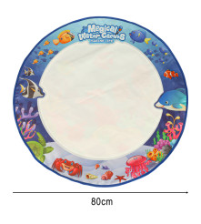 Covor magic desen cu apa 80 cm tema ocean pentru copii