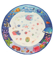 Covor magic desen cu apa 80 cm tema ocean pentru copii