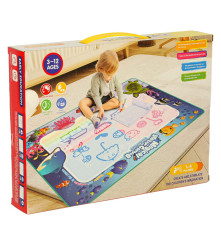 Covor magic desen cu apa 80 cm tema ocean pentru copii