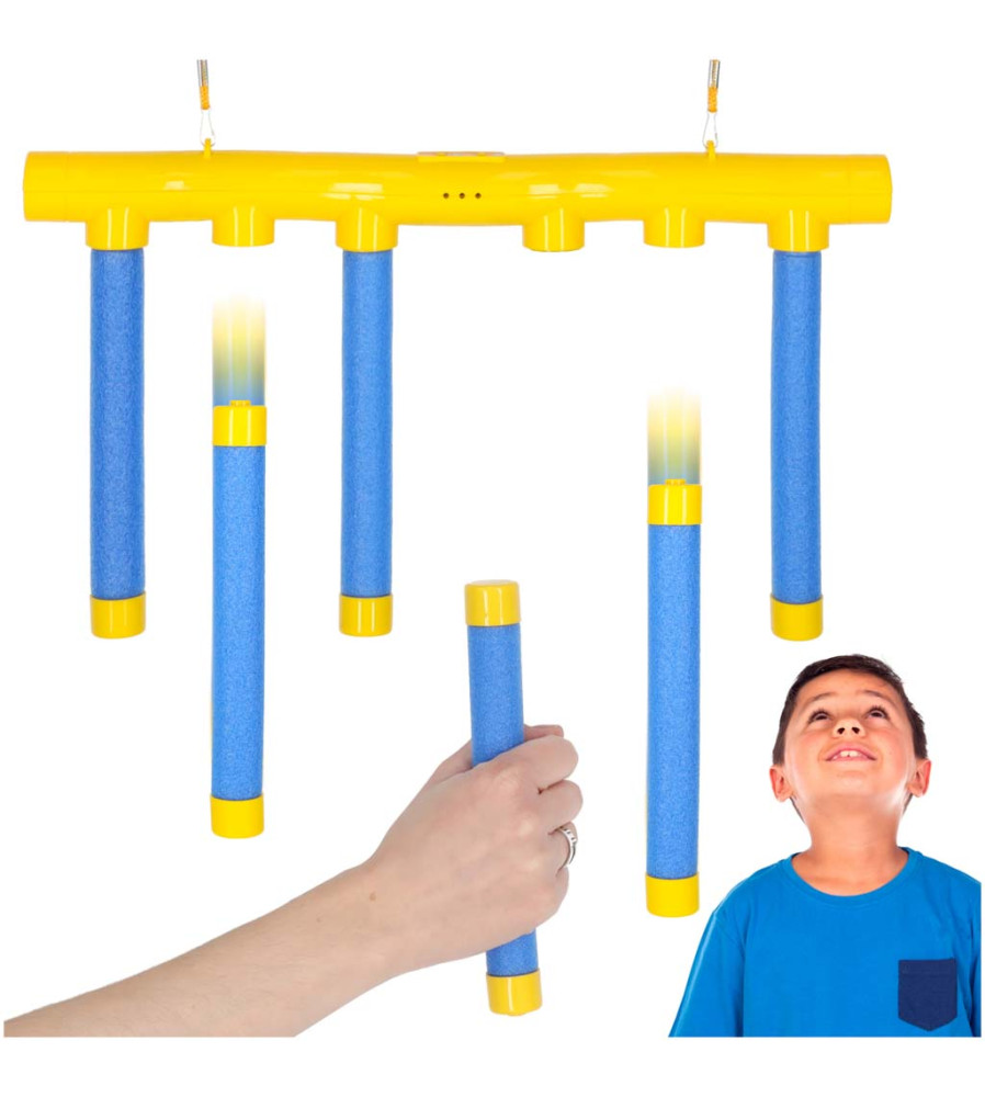 Joc arcade interactiv Falling Sticks reflexe