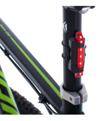 Set lumini LED bicicleta USB