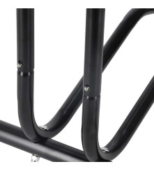 Suport bicicleta metalic negru 73 x 41 cm