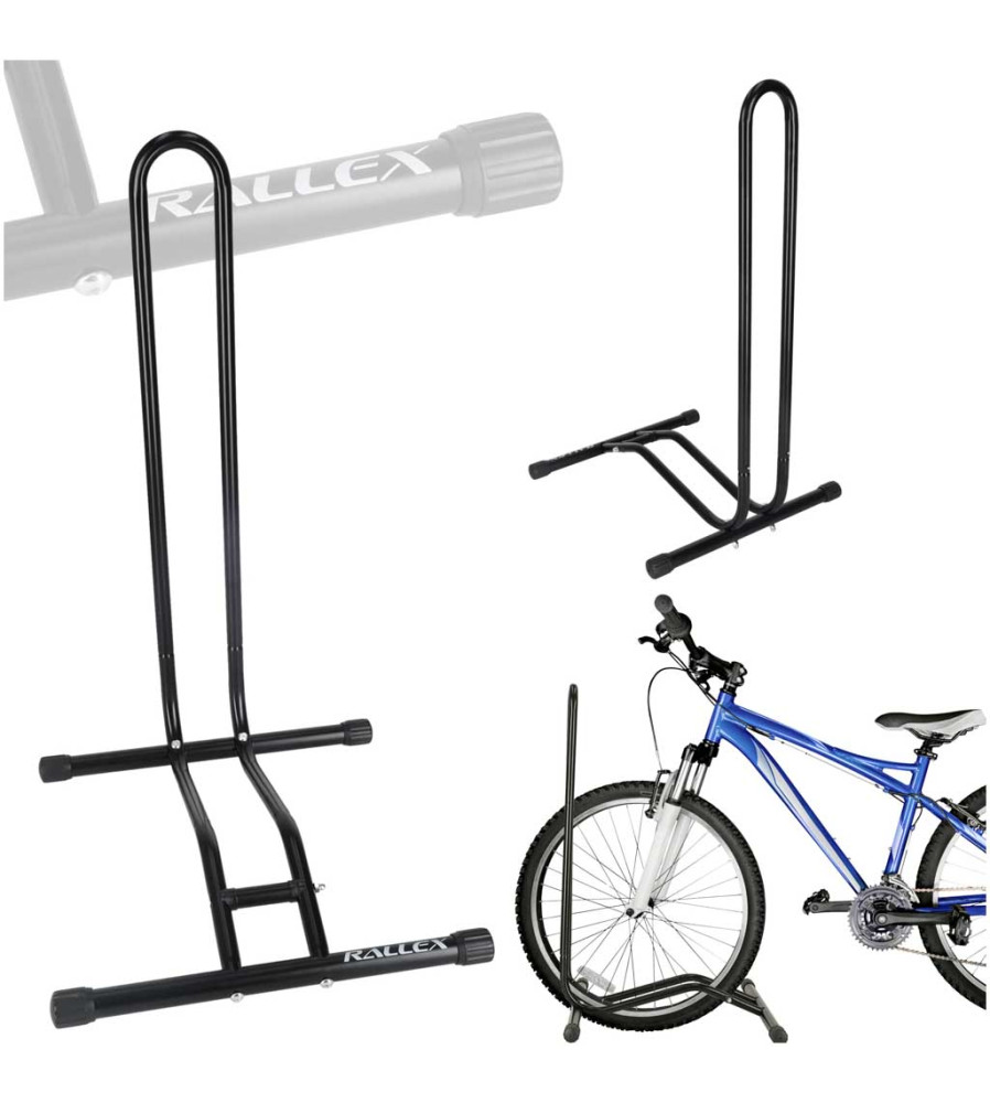 Suport bicicleta metalic negru 73 x 41 cm