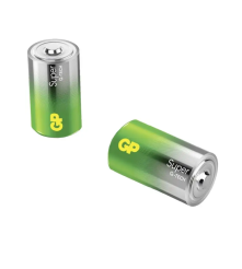 Set 2 Baterii alcaline GP LR20/D 1.5V performanta ridicata