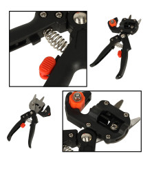 Cleste Profesional Pentru Altoit cu 3 cutite