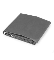 Copertină leagăn grădină impermeabilă 165x105 cm baldachin gri rezistent UV și ploaie