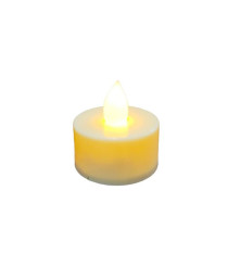 Set 24 lumanari rotunde cu LED, sigure decorative 3.5 cm