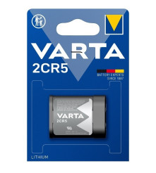 Baterie VARTA 2CR5 6V Litiu Foto 1400mAh pentru Camere Foto si Electronice