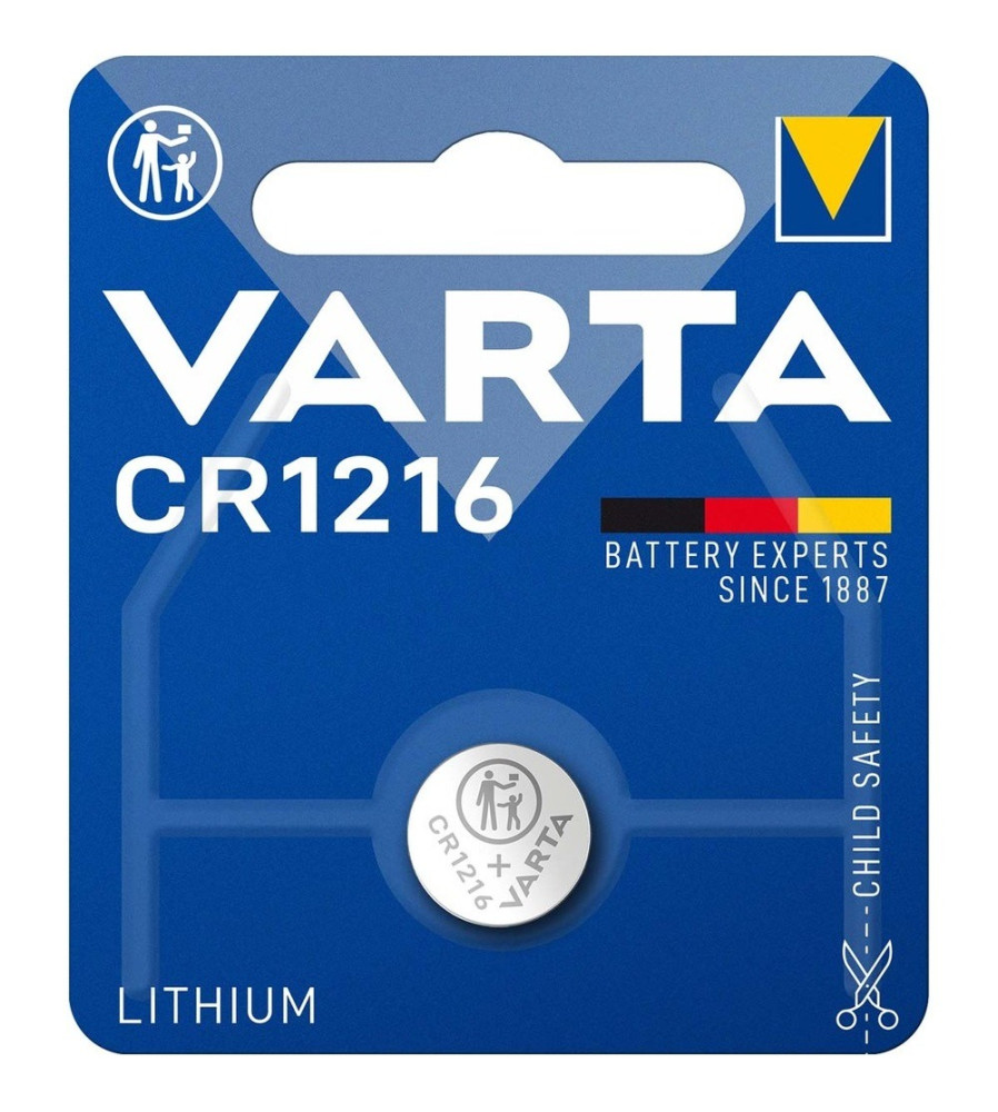 Baterie VARTA Lithium CR1216 3V Tip Buton