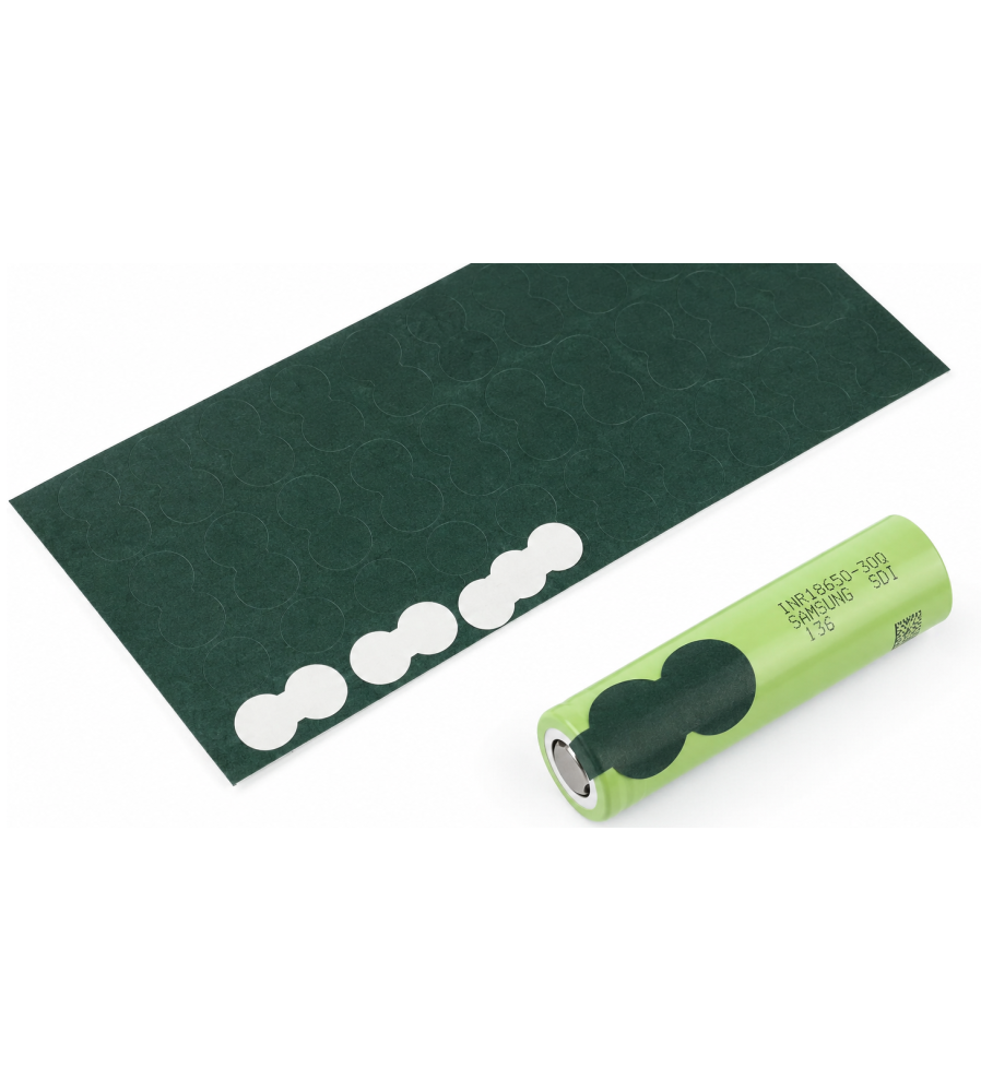 Hartie de Izolare 18650 6P pentru Pachet Baterii – Adeziv Izolant si Garnituri Protectie Celule Li-Ion