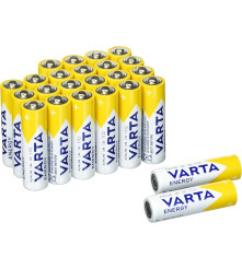 24 Bucati Baterii Alcaline VARTA Energy AA LR6 1.5V – Pachet Economic