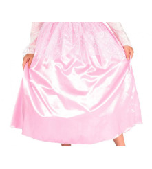 Costum Printesa roz pentru copii 110/120 (5-6 Ani) rochie si coroana