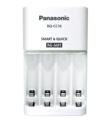 Incarcator Panasonic BQ-CC55 + 4 x Acumulatori AA Eneloop 1900mAh