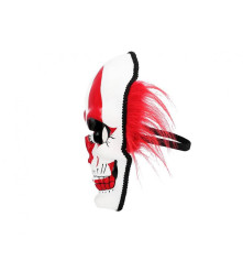 Masca de clovn malefic cu par, ideala pentru Halloween marime universala