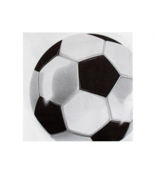 Servetele model Fotbal 33 x 33 cm 20 buc
