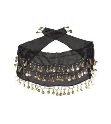 Set accesorii costum Gipsy (tiganca) negru auriu