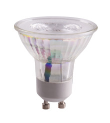 Set 3 Becuri LED Calex COB GU10 3W Lumina Calda 30 Grade