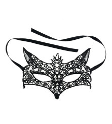 Masca carnaval dantela Wolf...