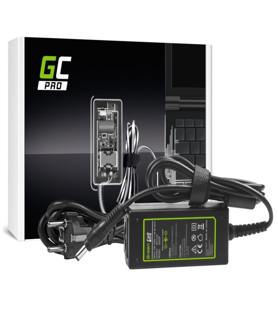 Incarcator Laptop Green Cell PRO Lenovo 20V 2A 40W
