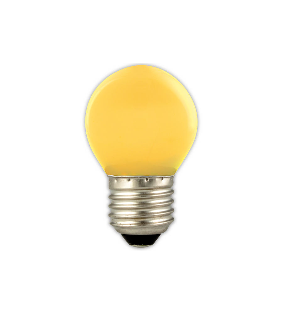 Bec LED Calex E27 1W Galben 45mm Lumina Decorativa