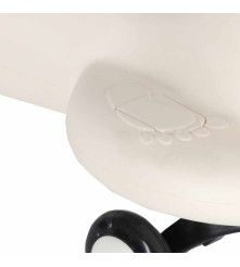 Masinuta Swing Fix S5 LED cu Remorca Muzica Roti Luminoase Bej Maro