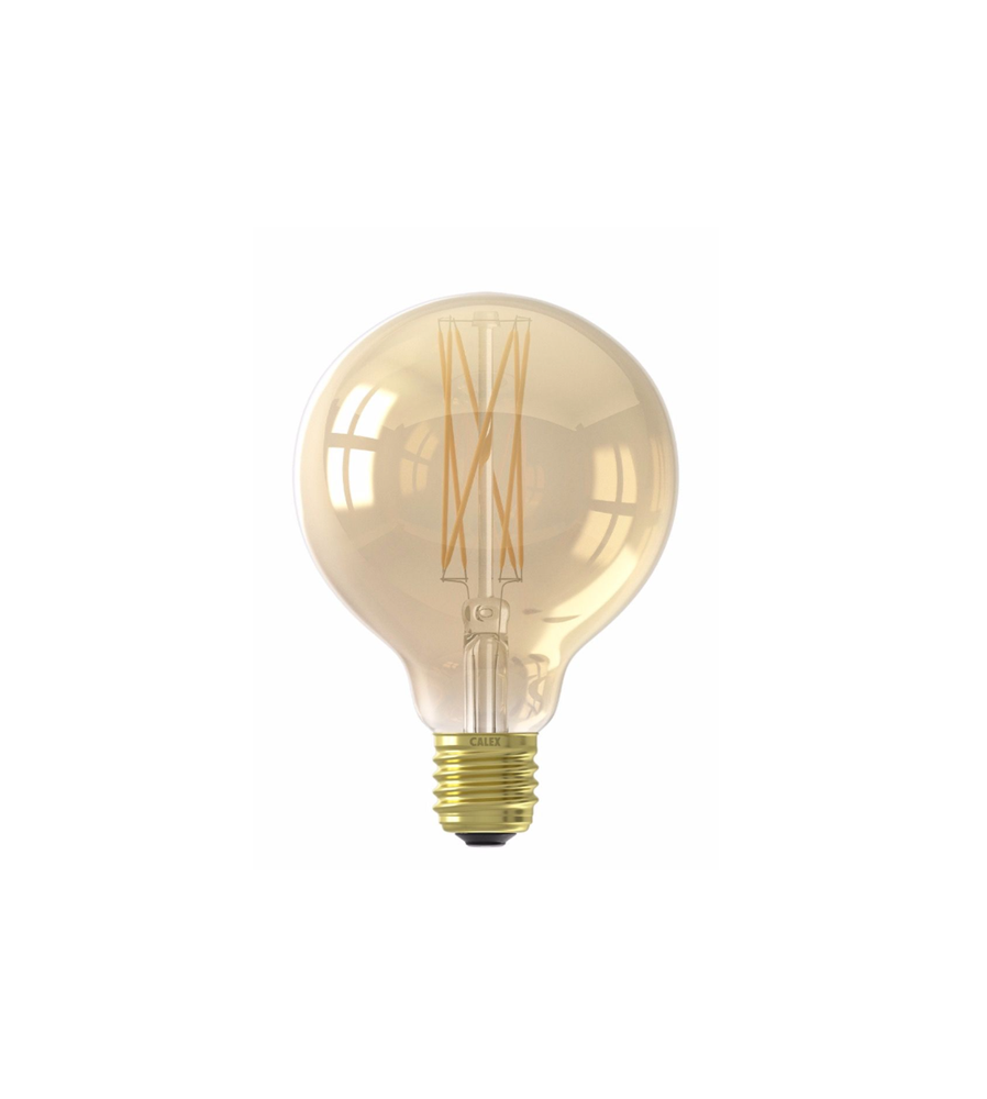 Bec LED Filament Calex Glob E27 4W 2100K Auriu Dimabil