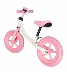 Bicicleta de Echilibru Trike Fix Roz cu Sonerie Reglabila