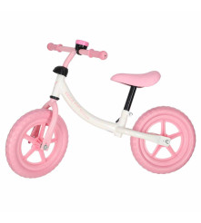 Bicicleta de Echilibru Trike Fix Roz cu Sonerie Reglabila