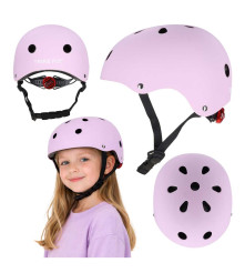 Casca pentru Copii Trike Fix , marime M (55 58 cm) reglabil cu LED Mov