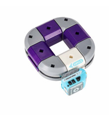 Set Constructie Magnetic Circuit Masinute 87 Piese STEM cu Auto Reincarcabil