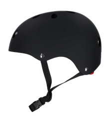 Casca Bicicleta pentru Copii cu LED Neagra (M 55 58 cm) Reglabila