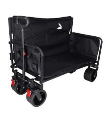 Carucior Transport Pliabil 2 in 1 cu Sezut si Spatar Pentru Plaja Camping