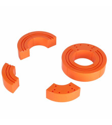 Set Constructie Magnetic Circuit Trenuri 100 Piese STEM cu 2 Vehicule