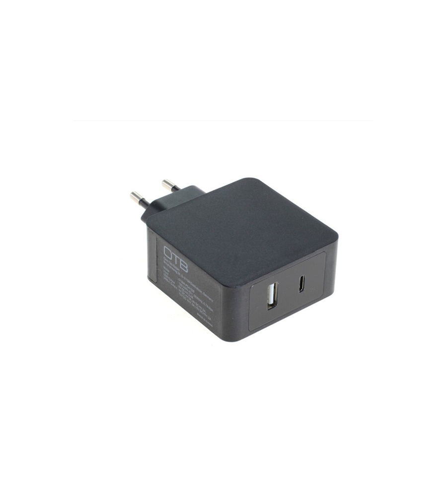Incarcator Retea OTB USB C USB A 30W PD Negru