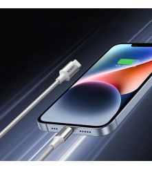 Cablu Ugreen USB C Lightning 20W MFi 1m Gri