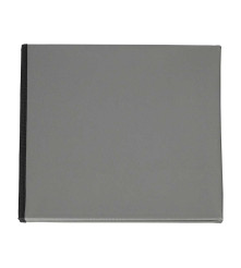 Taburet Pliabil Gri cu Spatiu de Depozitare 39L Piele Ecologica 38x38x36 cm