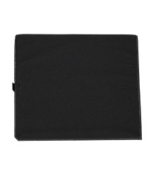 Taburet Pliabil Bej cu Spatiu de Depozitare 39L Piele Ecologica 38x38x36 cm