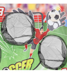Poarta Fotbal pentru Copii cu 3 Tinte Ajustabile 120x85x50 cm Minge si Pompa