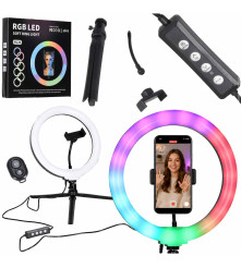 Lampa Circulara LED RGB 26...