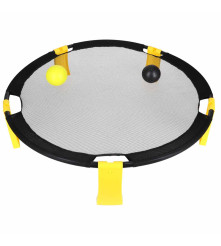 Joc Roundnet cu Plasa Circulara 90 cm 2 Mingi si Pompa inclusa