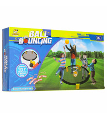 Joc Roundnet cu Plasa Circulara 90 cm 2 Mingi si Pompa inclusa