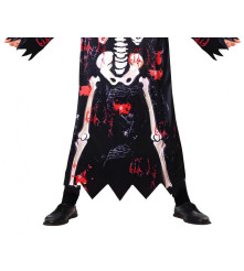 Costum carnaval Copii Schelet Spooky Bonehead 130/140 cm (9-10 ani)