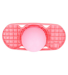 Pogo Jumper Copii cu Maner Detasabil pentru Echilibru si Coordonare Roz-Alb